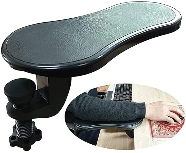 FreshDcart Adjustable Arm Rest Pads for Desk – Ergonomic Chair and Desk Extender for PC 