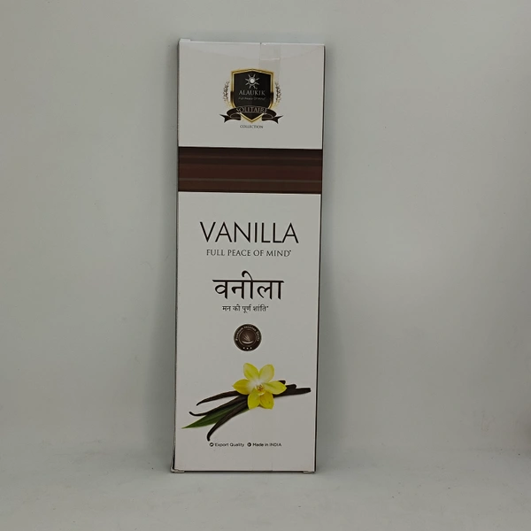 ALAUKIK Vanilla Agarbatti 100g