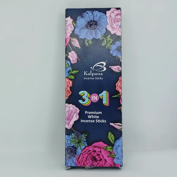 KALPANA Kalpana 3in1 Premium White Agarbatti 250g