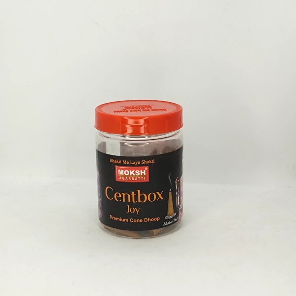 MOKSH Moksh Centbox Joy Bela Dhoop Cone Jar 100g