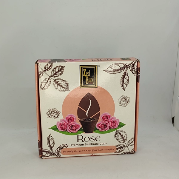 Zed Black Gulab Dhoop Cup 12pcs