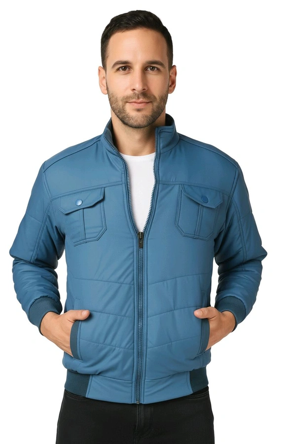 Men's Jacket - aqua blue, XL