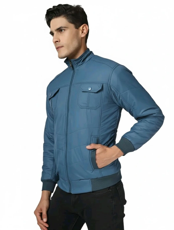 Men's Jacket - aqua blue, XL