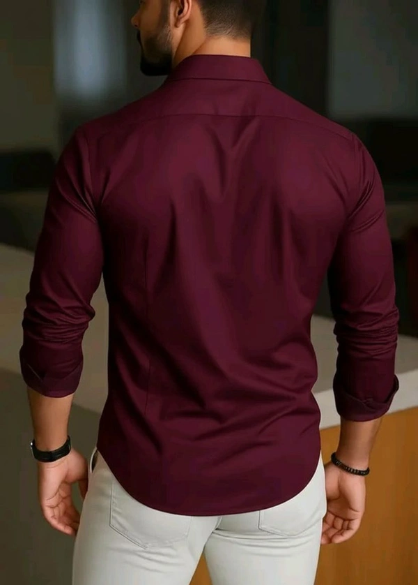 Stylish Shirt For Men - Black, M