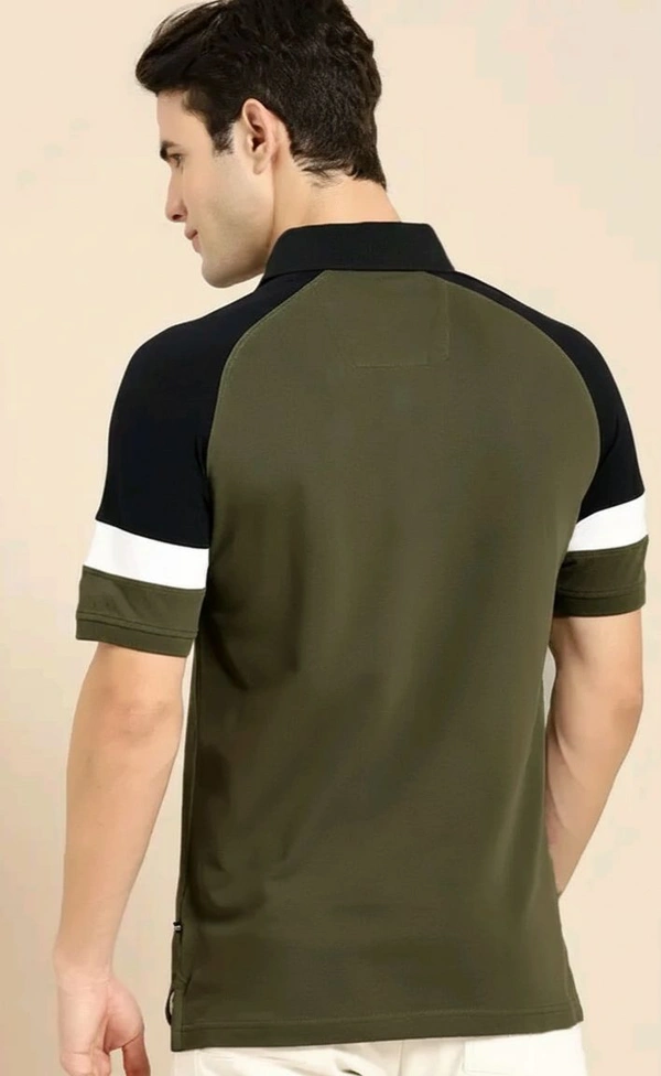LEOTUDE Men's T-shirt - Olive, L