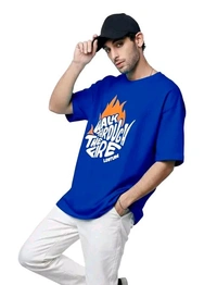 LEOTUDE Men's T-shirt - M, Blue