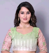 Chiffon Saree With Blouse Piece