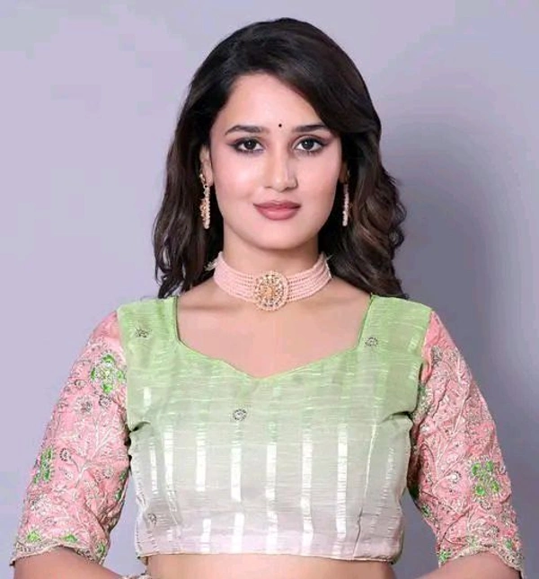 Chiffon Saree With Blouse Piece