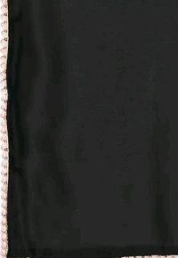 Trendy Satin Silk Saree For Women - Free Size, Black