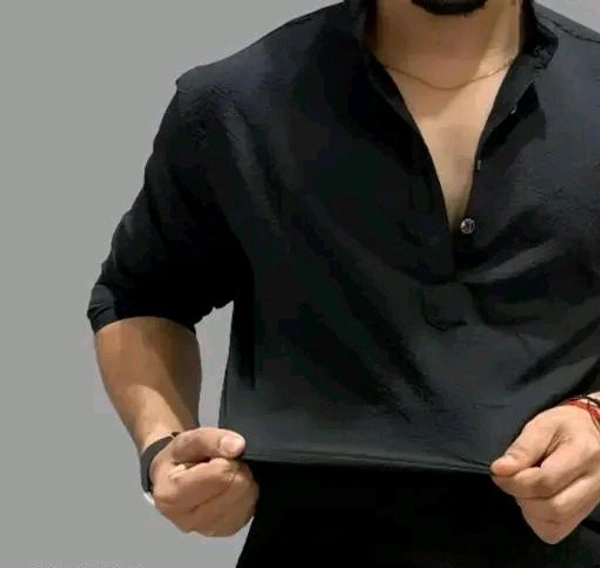 Stylish Shirt For Men
- L, Black