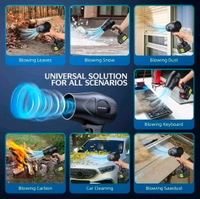 Jet Blower Cordless 48V Battery, High Power Motor Forward Curved Air Blower - SS13