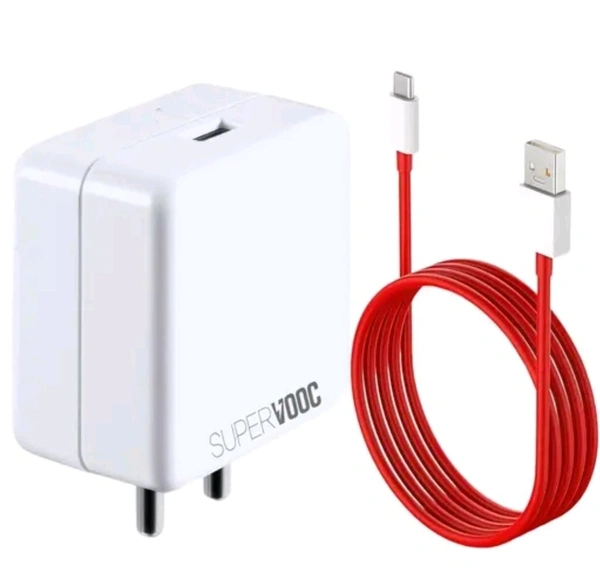 Super Vooc Charger 65w, Super Fast Charging 65 Watt Adoptor and Cable - SS52