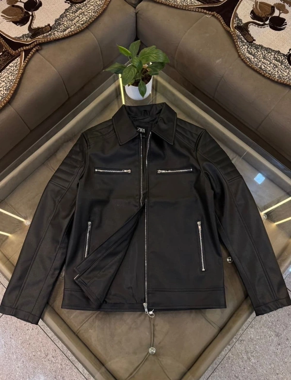 Zara Leather Jacket - 2XL