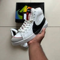 BLAZER MID JUMBO WHITE  BLAZER MID JUMBO WHITE - UK 9