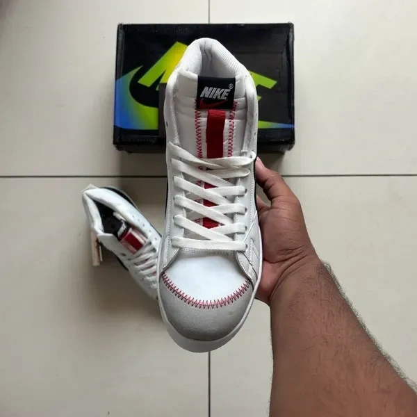 BLAZER MID JUMBO WHITE  BLAZER MID JUMBO WHITE - UK 8