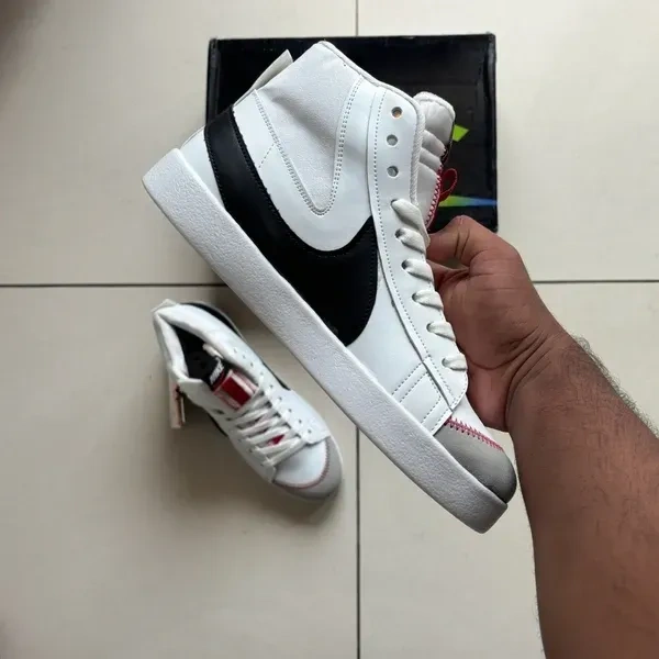 BLAZER MID JUMBO WHITE  BLAZER MID JUMBO WHITE - UK 9