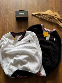 Polo Full Sleeves Knitting Sweater 🔥 - M