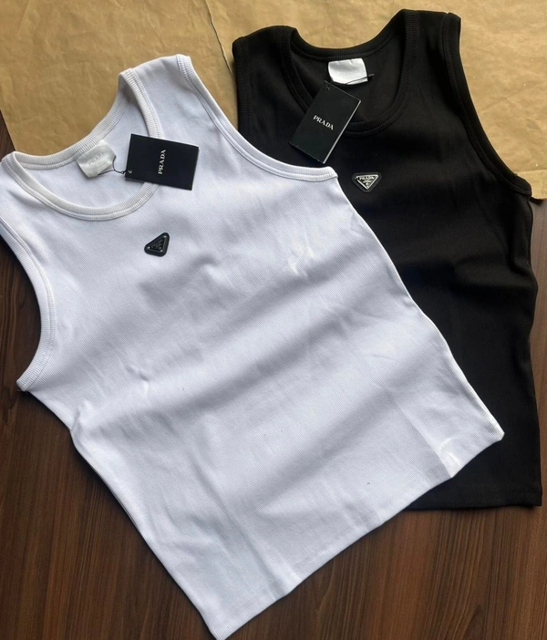 Premium Sando Colour - (white, black) - M