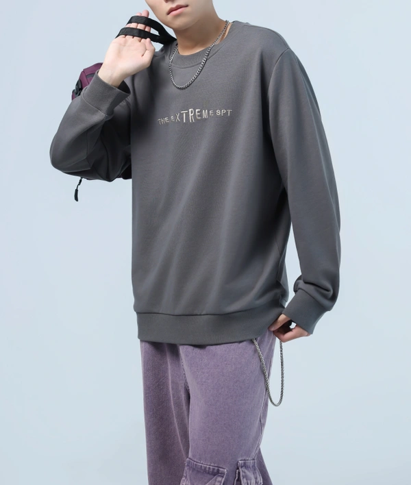 Men Sweat Shirt ESP Carbon Black