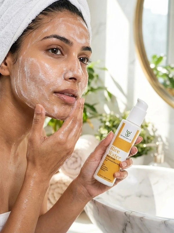 The Natural Co Rice water Face wash