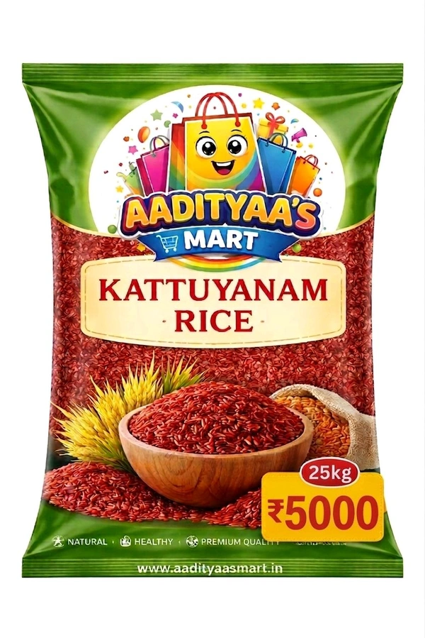 AADITYAA'S KATTUYANAM RICE - 25kg
