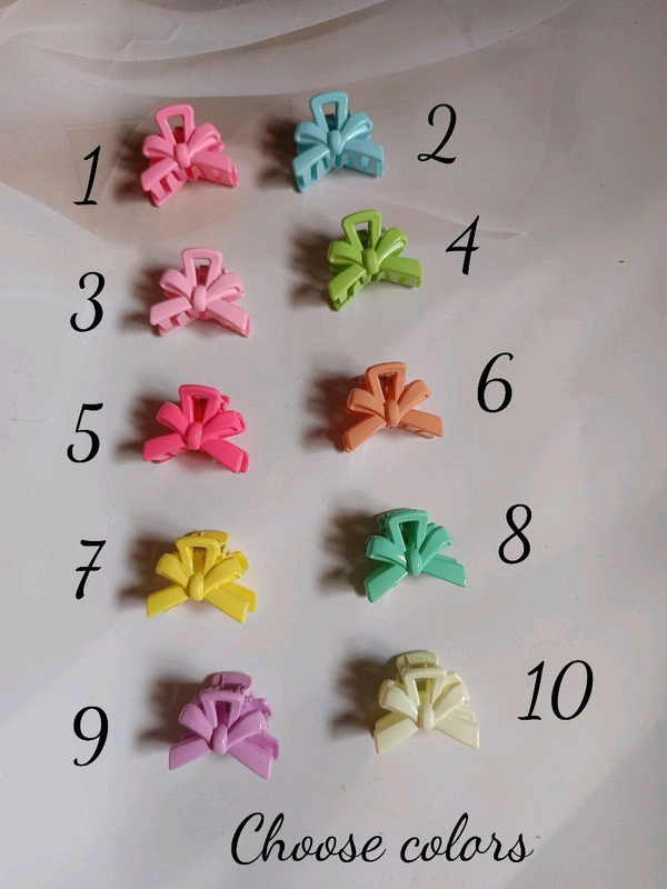 Top Quality Mini Bow Hair Claw  - 8