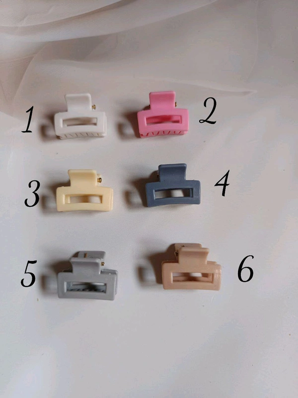 Mini Rectangle Hair Claw - 6