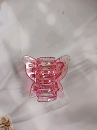 Big & Strong  Glossy Glitter Butterfly Claw