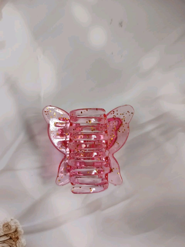 Big & Strong  Glossy Glitter Butterfly Claw