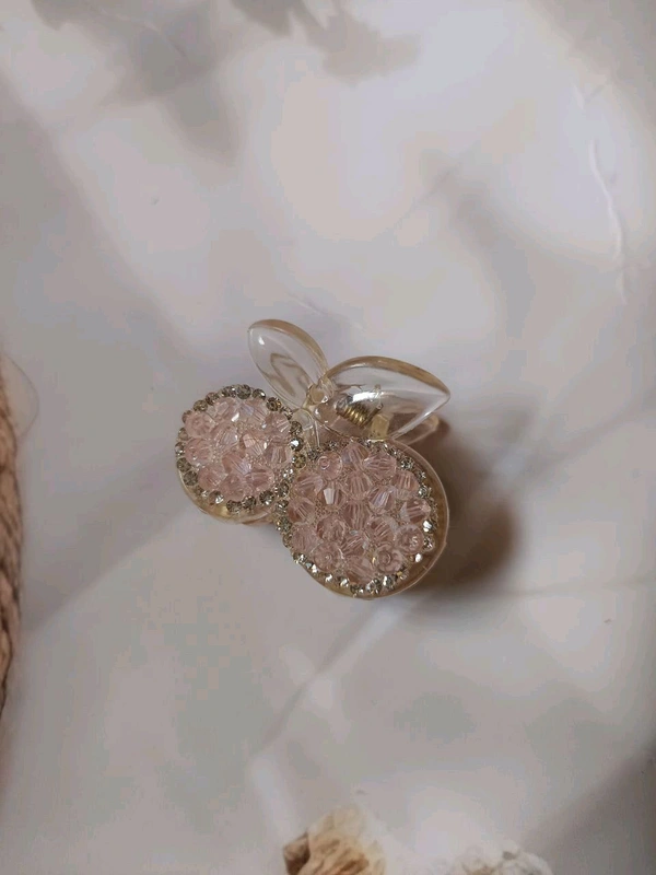 Korean Beads Claw - Pink