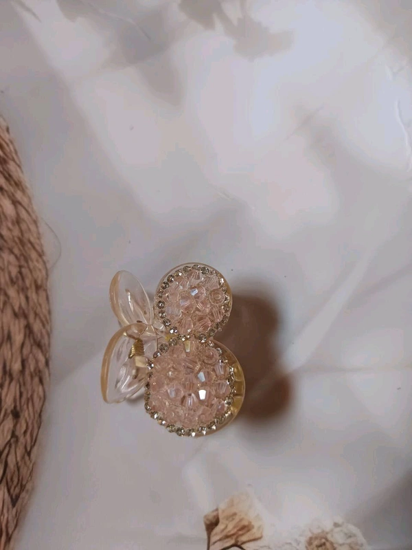 Korean Beads Claw - Pink