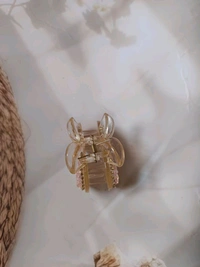 Korean Beads Claw - Pink