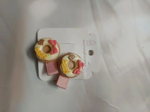 Donut Clips For Kids - Brown