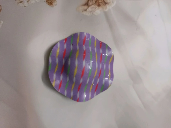 Xing Yu Cap Model  Alligator Clip - Purple