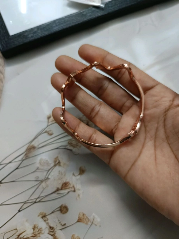 Stainless steel Kada Bracelet - Design 1