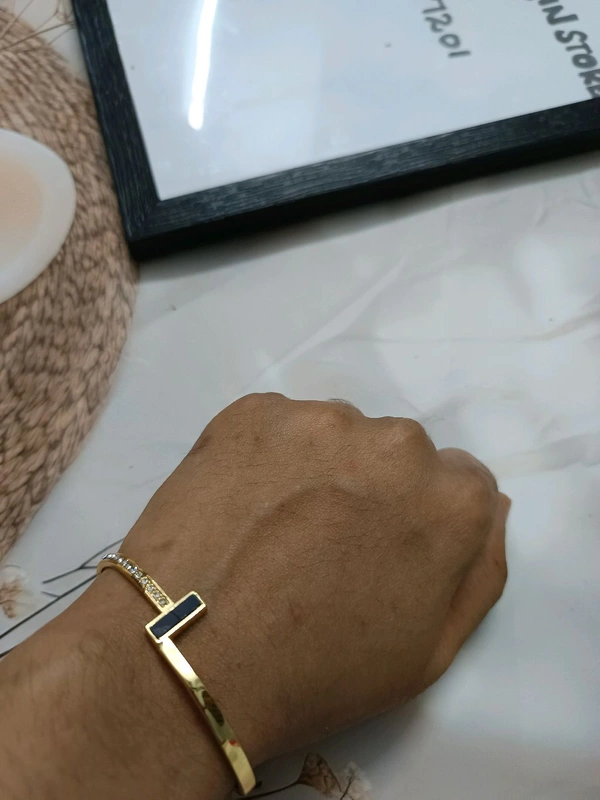 Stainless steel Kada Bracelet - Design 4