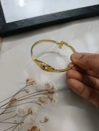 Stainless steel Kada Bracelet - Design 4