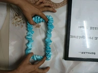 Satin Scrunchies Big Size - Skyblue