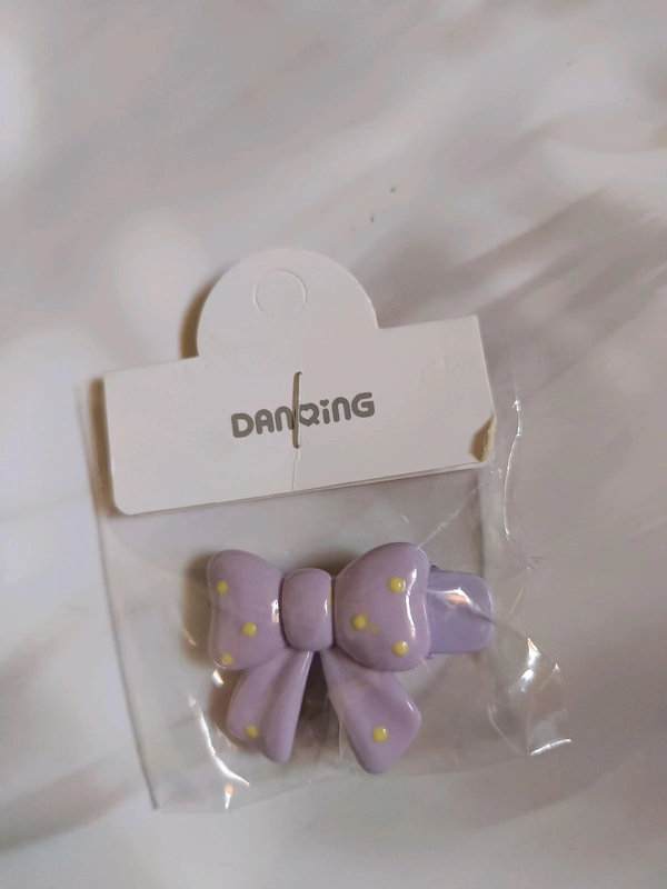 Heavy Bow Clip For Kids - 8