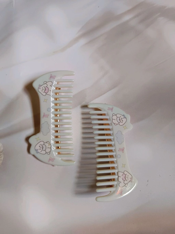Cartoon Comb Clip - Blue1