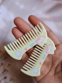 Cartoon Comb Clip - Yellow 1
