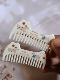 Cartoon Comb Clip - Yellow 2