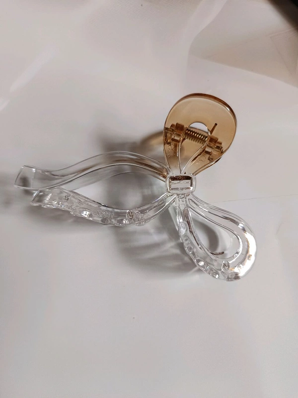 Xiawang Big Acrylic Hair Claw - Brown