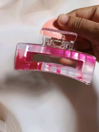 Luxurious Premium Hair Claw - Dark Pink