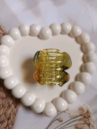 Strong Acrylic Dualtone Butterfly Hair Claw - 7