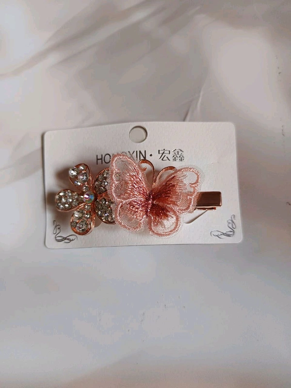 Premium Alligator clip - Peach