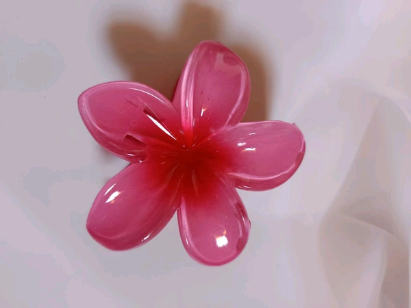 Trendy Daisy Claw Big - Dark Pink