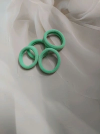Daily Wear Rubber Band 4 Pcs Set 1 - Green