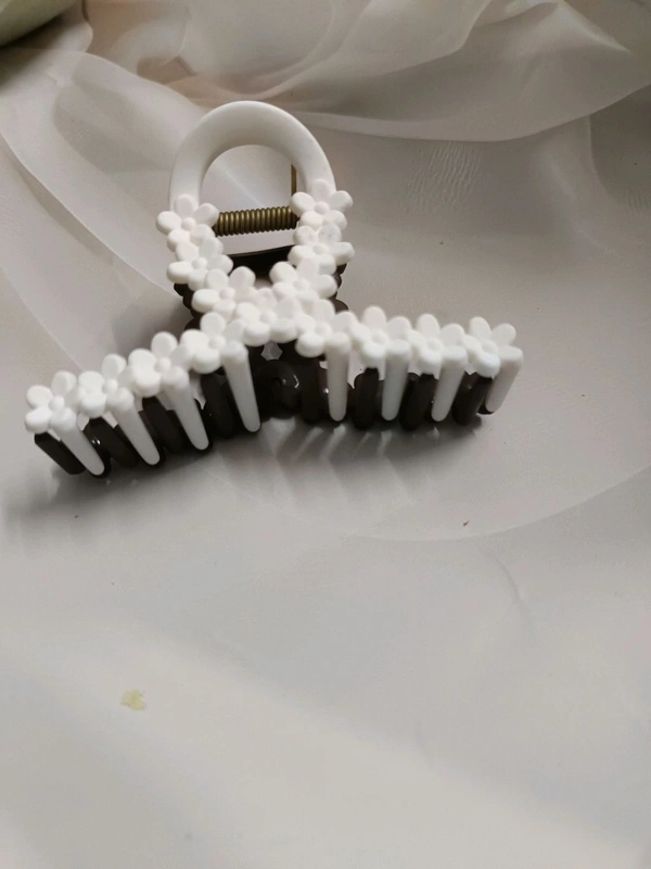 Big Double Color Hair Claw  - 1