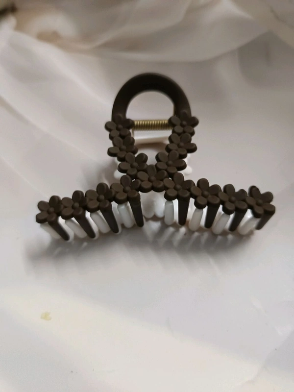 Big Double Color Hair Claw  - 1